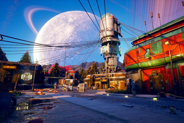 The Outer Worlds — уютное космическое путешествие от авторов Fallout. Будто в «Звездные войны» добавили черного юмора. Теперь и на Nintendo Switch!