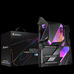 Gigabyte представила топовую плату чипсета Z490 с водоблоком Aorus XTREME WATERFORCE