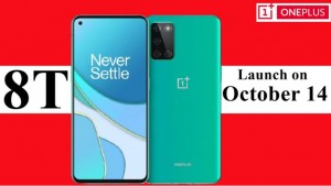 OnePlus 8T будет официально запущен 14 октября