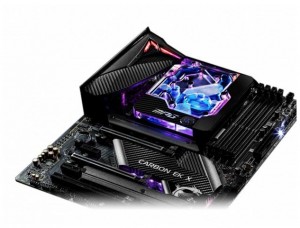 Материнская плата MSI MPG Z490 CARBON EK X с водоблоком