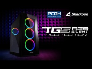 Sharkoon представила корпус TG5 RGB Silent PCGH с шумоизоляцией