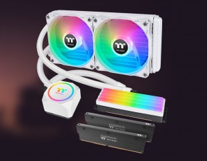 Thermaltake представила систему охлаждения Floe RC Snow Edition для процессора и памяти