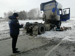 СУ СКР: мужчина погиб в кабине тягача из-за газовой горелки