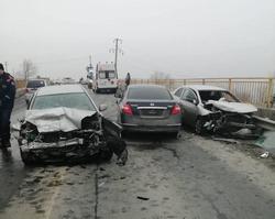 В массовом ДТП один человек погиб, трое пострадали