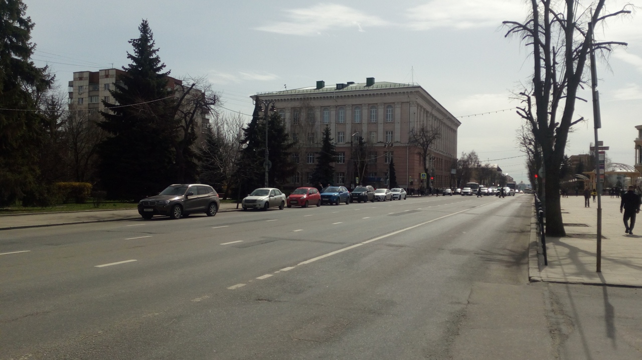 В Курске 1 мая на время митинга перекроют улицу Ленина