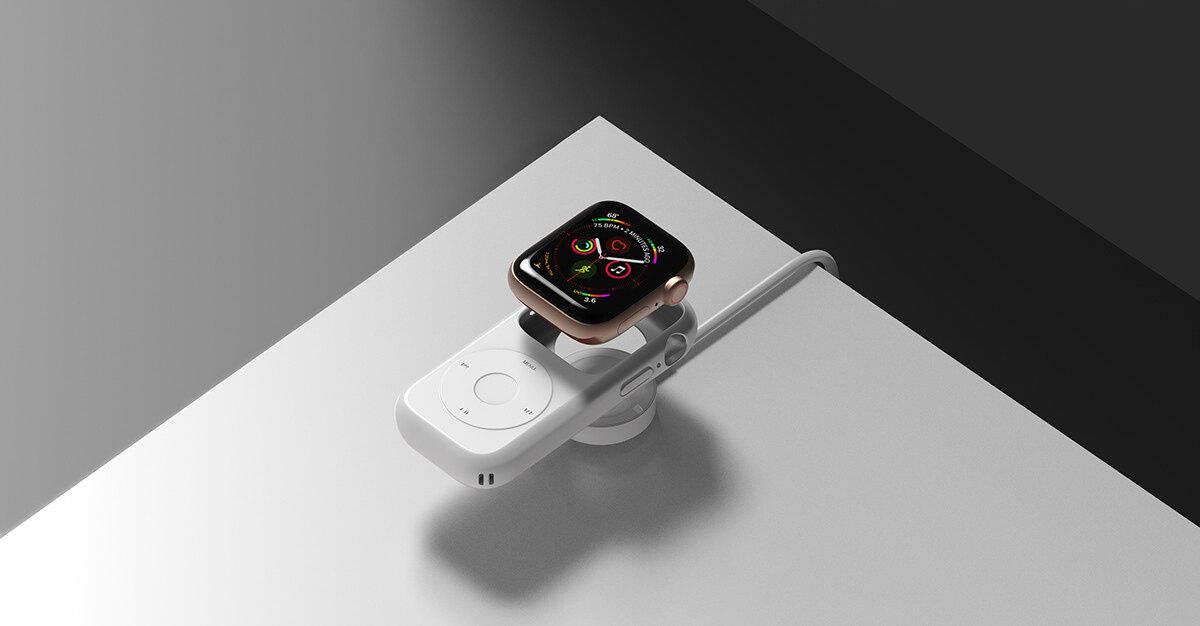 Создан чехол Pod Case для превращения Apple Watch в плеер