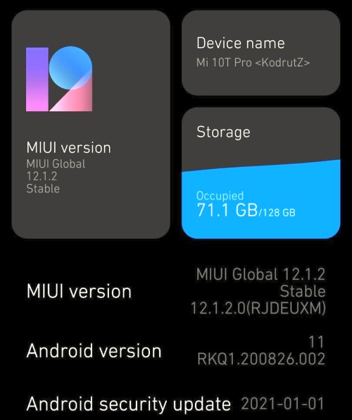 Обновление Android 11 принесло массу ошибок смартфонам Xiaomi Mi 10T и Mi 10T Pro