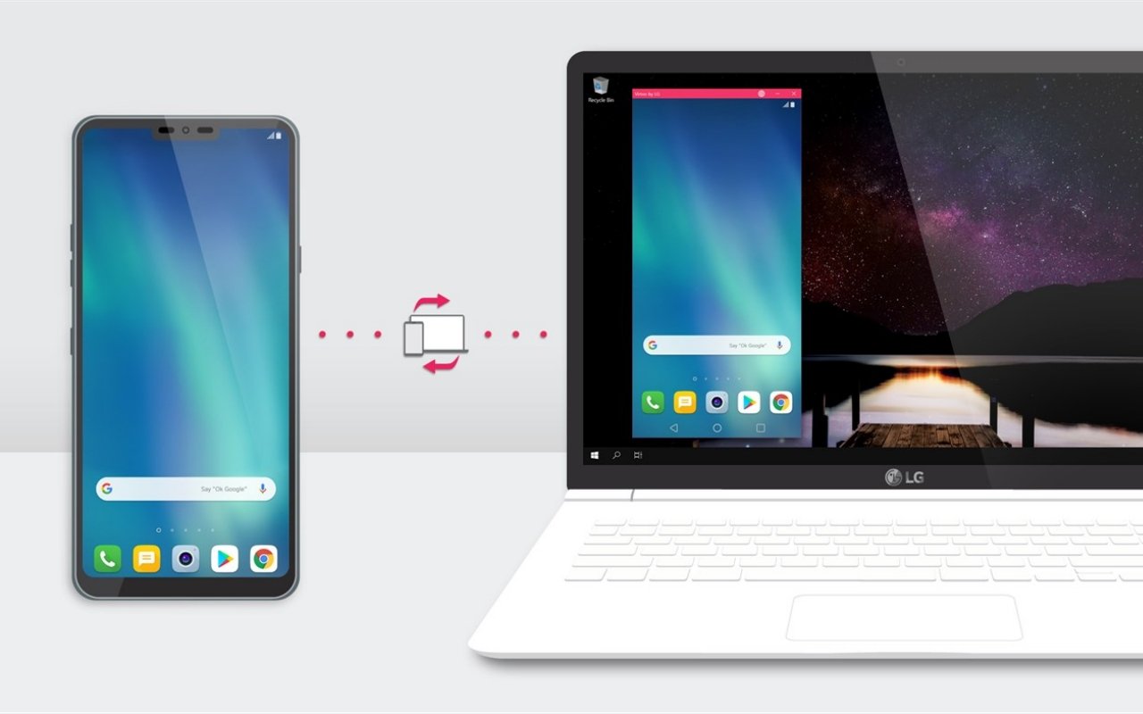LG выпустила приложение для сопряжения телефонов с компьютерами на базе Windows 10