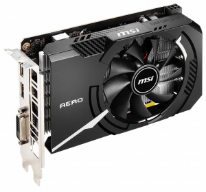 Представлена 3D-карта MSI GeForce GTX 1650 D6 Aero ITX OCV1