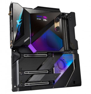 Gigabyte представила материнскую плату Z590 AORUS XTREME WATERFORCE