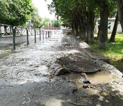 'Глаз народа'. На Новоузенской - коммунальная течь