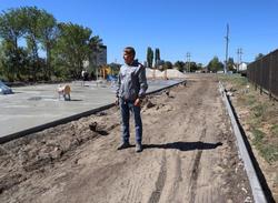 Возведение детской площадки около АЗС приостановлено