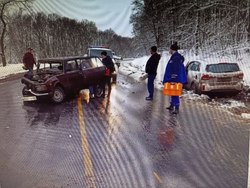 Водитель 'Жигулей' умер в больнице после ДТП на 'встречке'