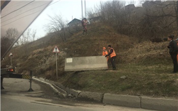 Популярную дорогу для объезда пробок в центре Красноярска скоро закроют на зиму