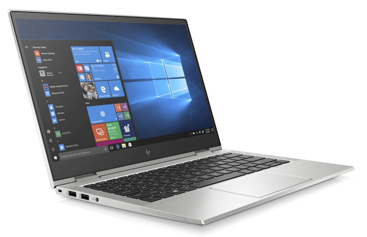 Гибридный ноутбук HP EliteBook x360 830 G7 весит 1,3 килограмма