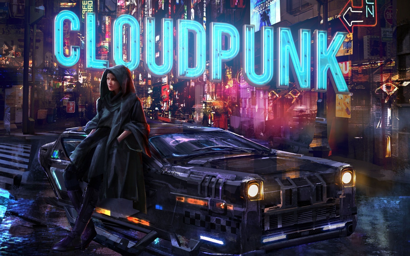 Cloudpunk появится на физических носителях