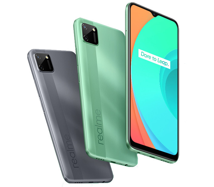 Смартфон Realme C11 оснащён процессором MediaTek Helio G35 и экраном HD+