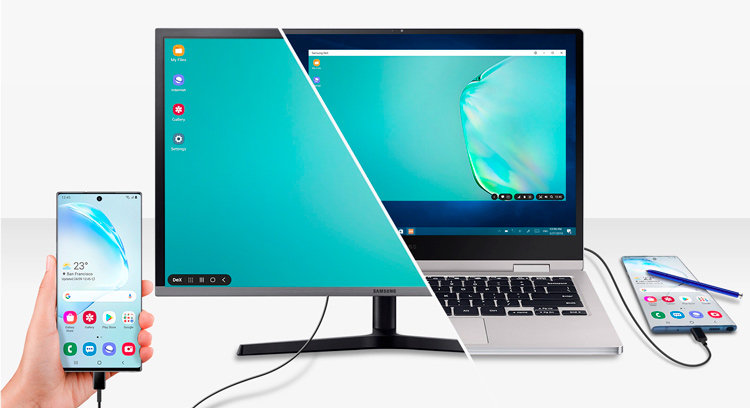 Galaxy Note 20 может стать первым смартфоном Samsung с беспроводным десктопным режимом DeX