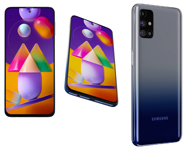 Вышел смартфон-середнячок Samsung Galaxy M31s с 64-Мп квадрокамерой и батареей на 6000 мА·ч