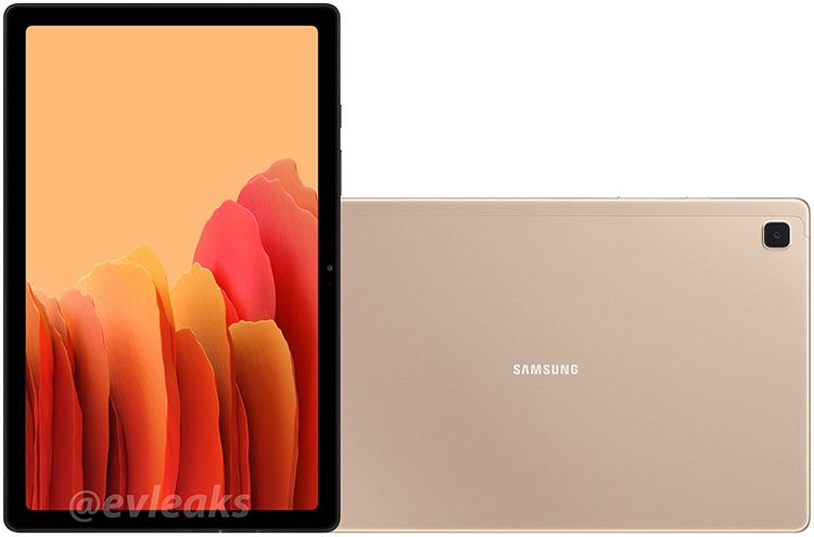 Планшет Samsung Galaxy Tab A7 10.4 (2020) красуется на качественных рендерах