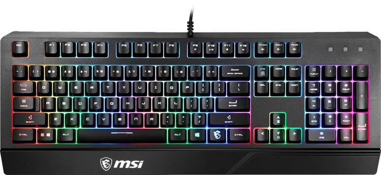 [Новогоднее предложение] Игровой комплект из клавиатуры MSI Vigor GK20 и игровой мыши MSI CLUTCH GM08