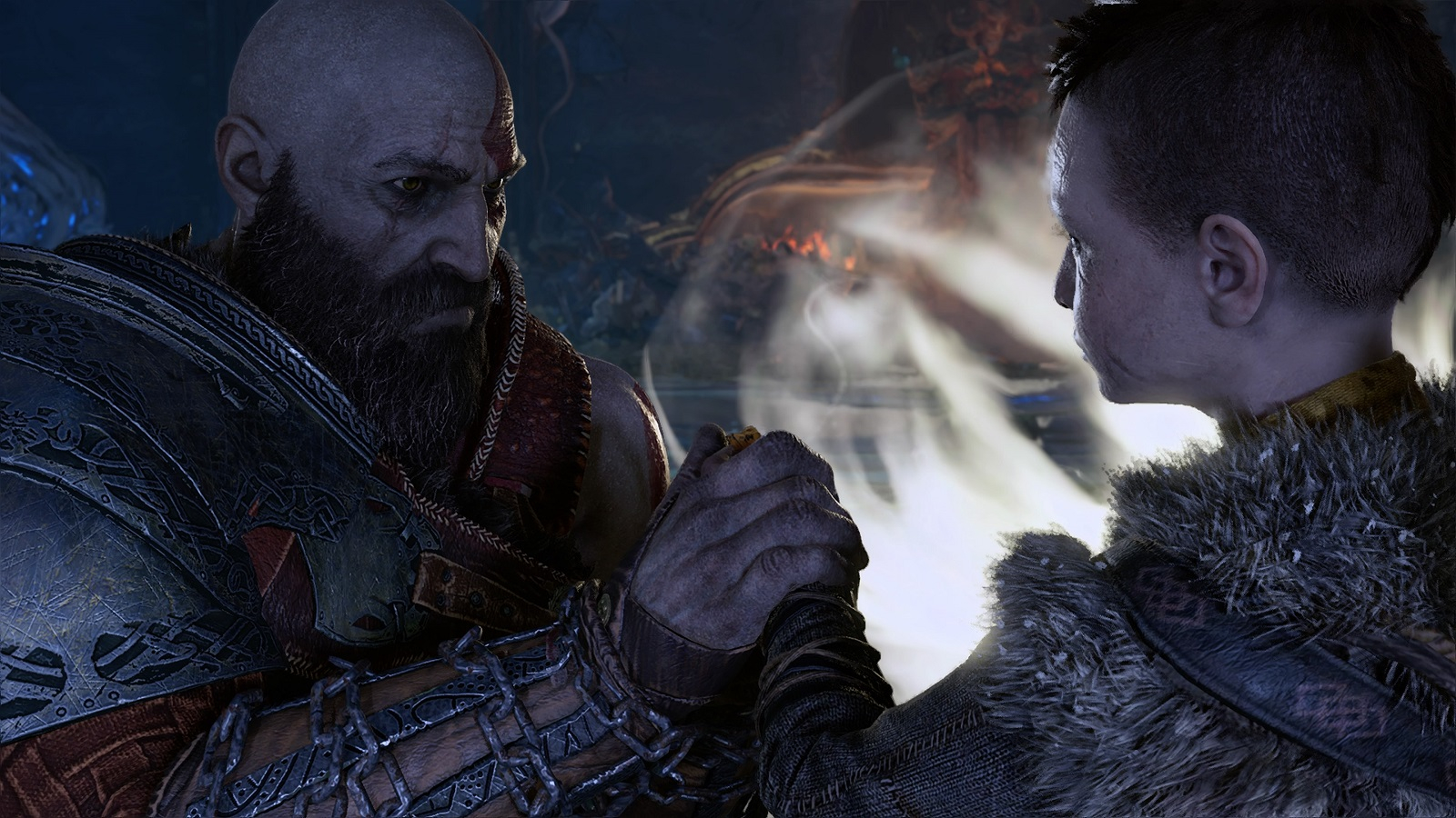 Взглянуть на мир чужими глазами: моддер показал несколько сцен из God of War (2018) с видом от первого лица