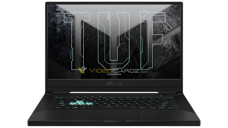 Игровой ноутбук ASUS TUF Dash F15 предложит Intel Tiger Lake-H35 и GeForce RTX 30-й серии в тонком корпусе