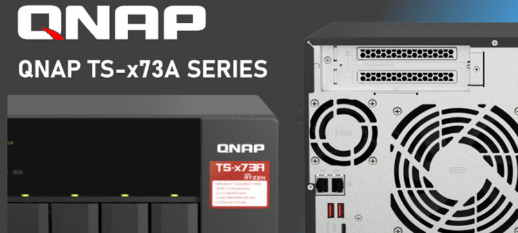 QNAP готовит NAS TS-473A, TS-673A и TS-873A с портами 2.5GbE