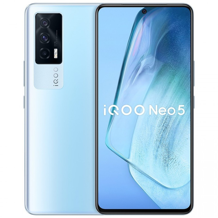 Vivo представила игровой смартфон iQOO Neo5 на процессоре Snapdragon 870 с очень быстрым сенсором