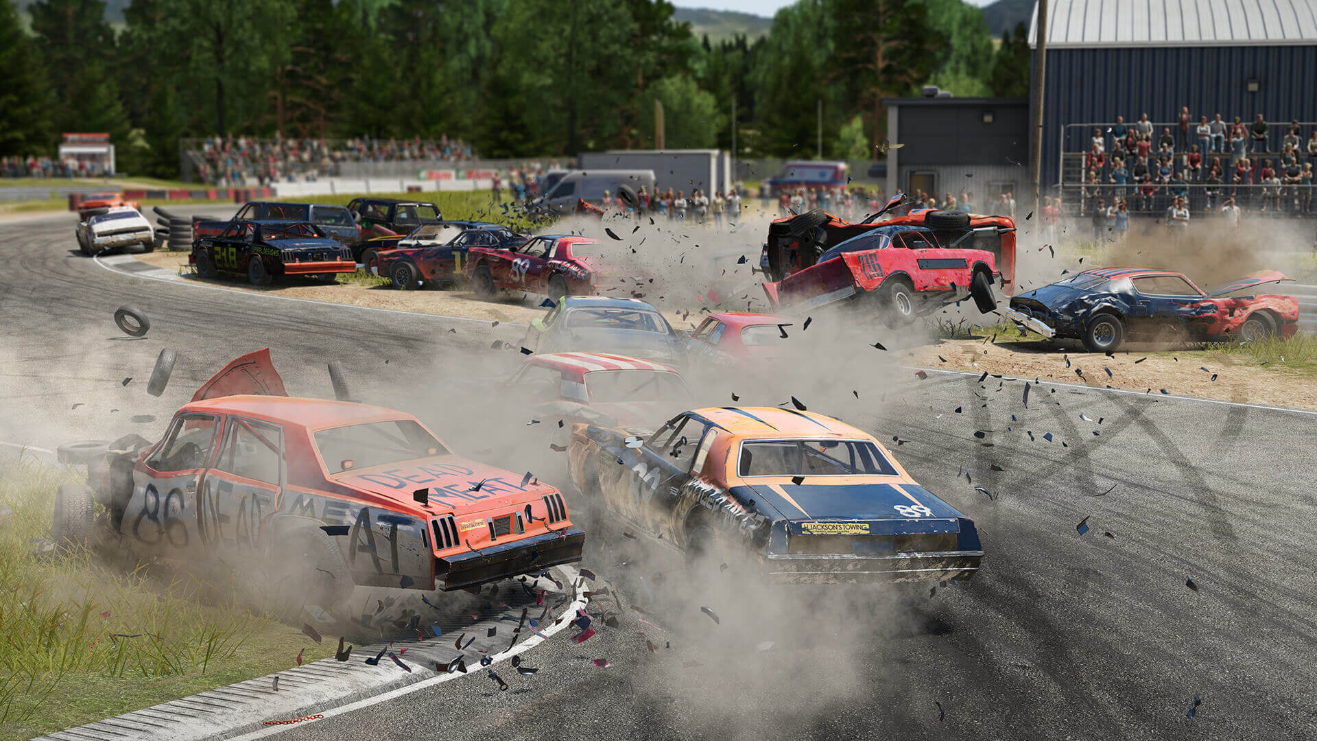 Больше скорости и разрушений: вышел трейлер PS5-версии Wreckfest, которая оказалась временным эксклюзивом PS Plus