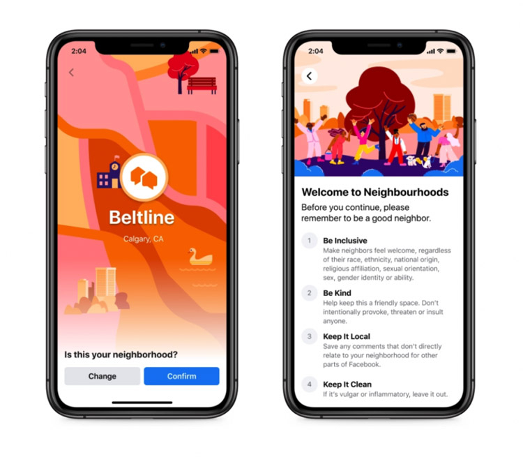 Facebook начнёт тестирование в США функции Neighborhoods — клона Nextdoor