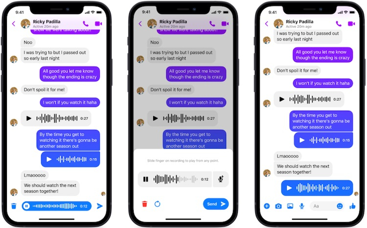 Facebook Messenger получил функцию разделения счетов и исчезающие сообщения