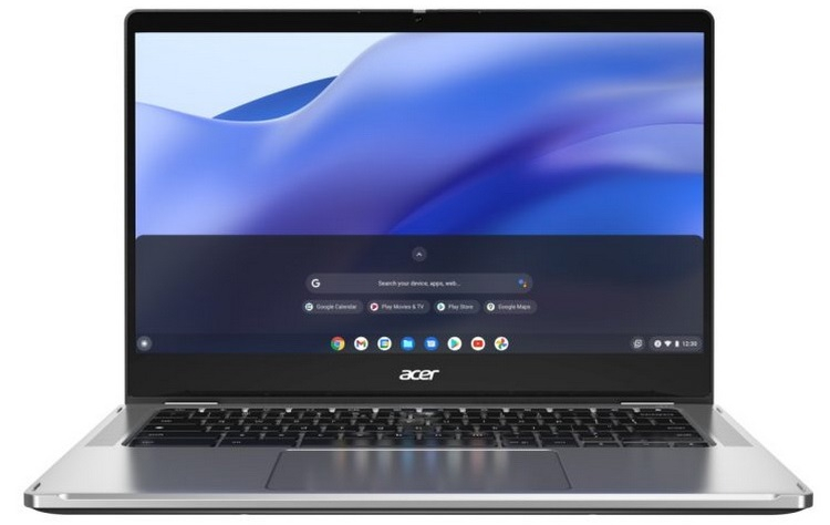 Acer представила хромбук Acer Chromebook Spin 514 на базе Ryzen 5000C