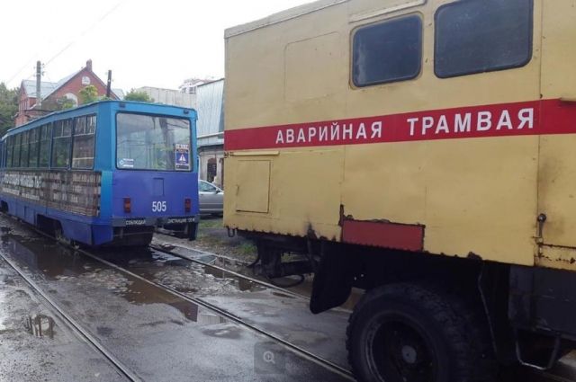 В Краснодаре приостановили движение общественного транспорта из-за дождя