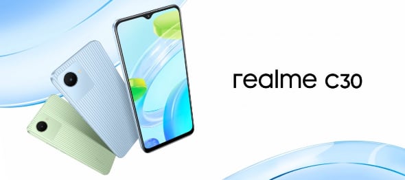 Представлен базовый смартфон Realme C30 с аккумулятором на 5 000 мАч