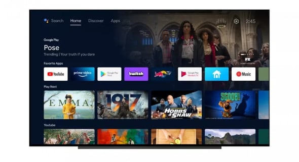 Google выпустила Android TV 13