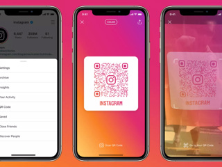 Instagram позволил искать аккаунты по QR-кодам