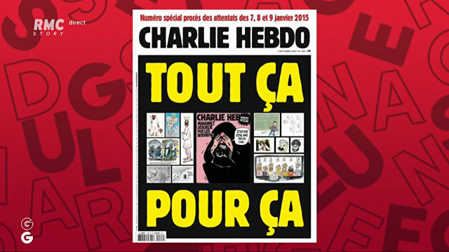 Charlie Hebdo (Франция): обложка, от которой никуда не деться