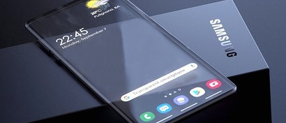 Samsung готовит полностью прозрачный смартфон