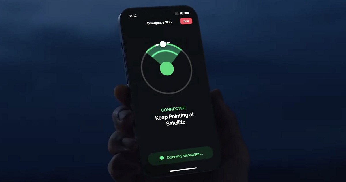 Apple запустила сервис экстренной спутниковой связи Emergency SOS на iPhone 14 в США и Канаде