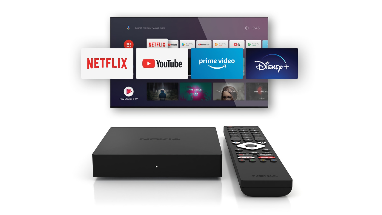 Nokia Streaming Box 8000: ТВ-приставка с поддержкой 4K, чипом Amlogic S905X и Android TV за 2199 грн