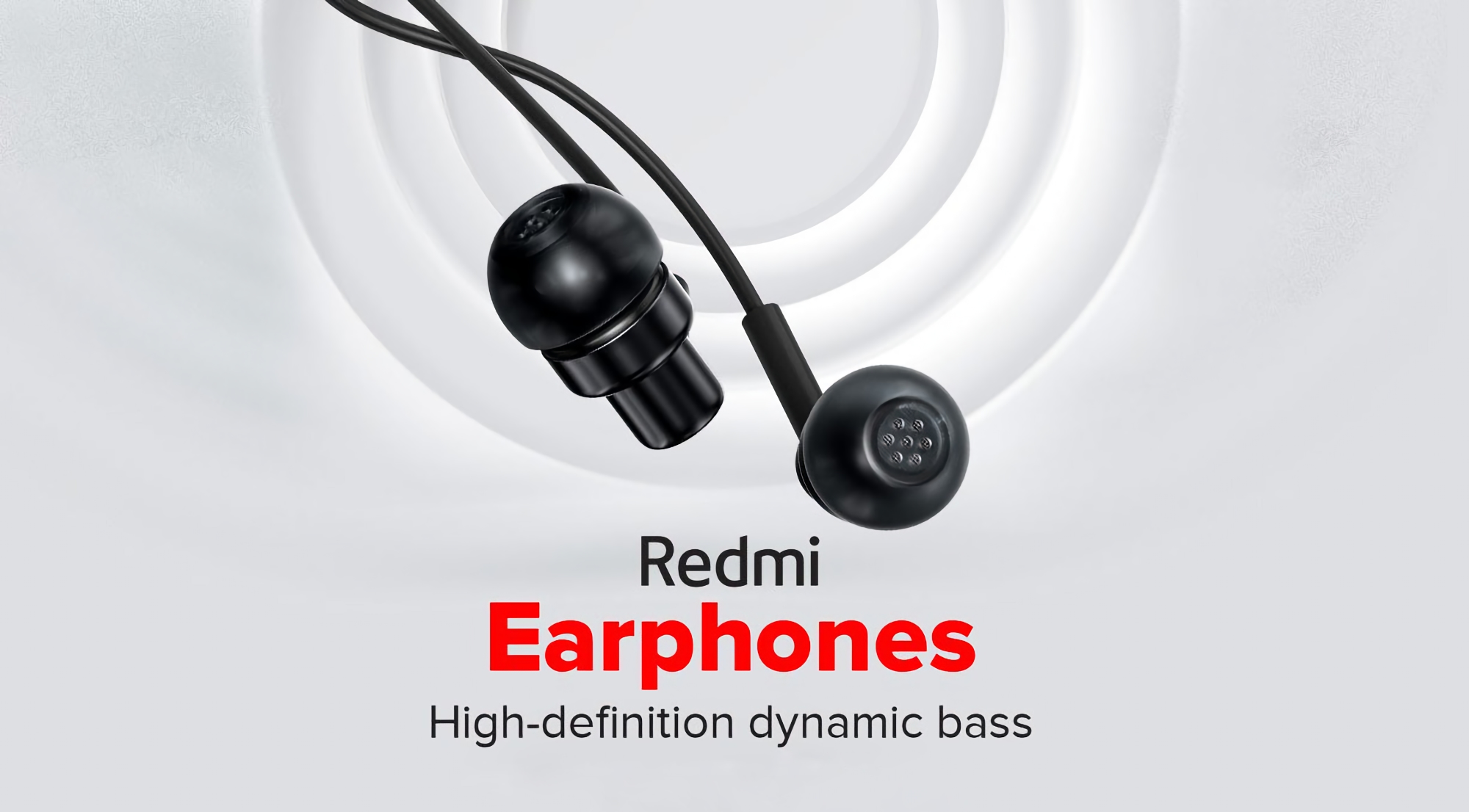 Xiaomi представила Redmi Earphones: проводные наушники с Hi-Res Audio за $5