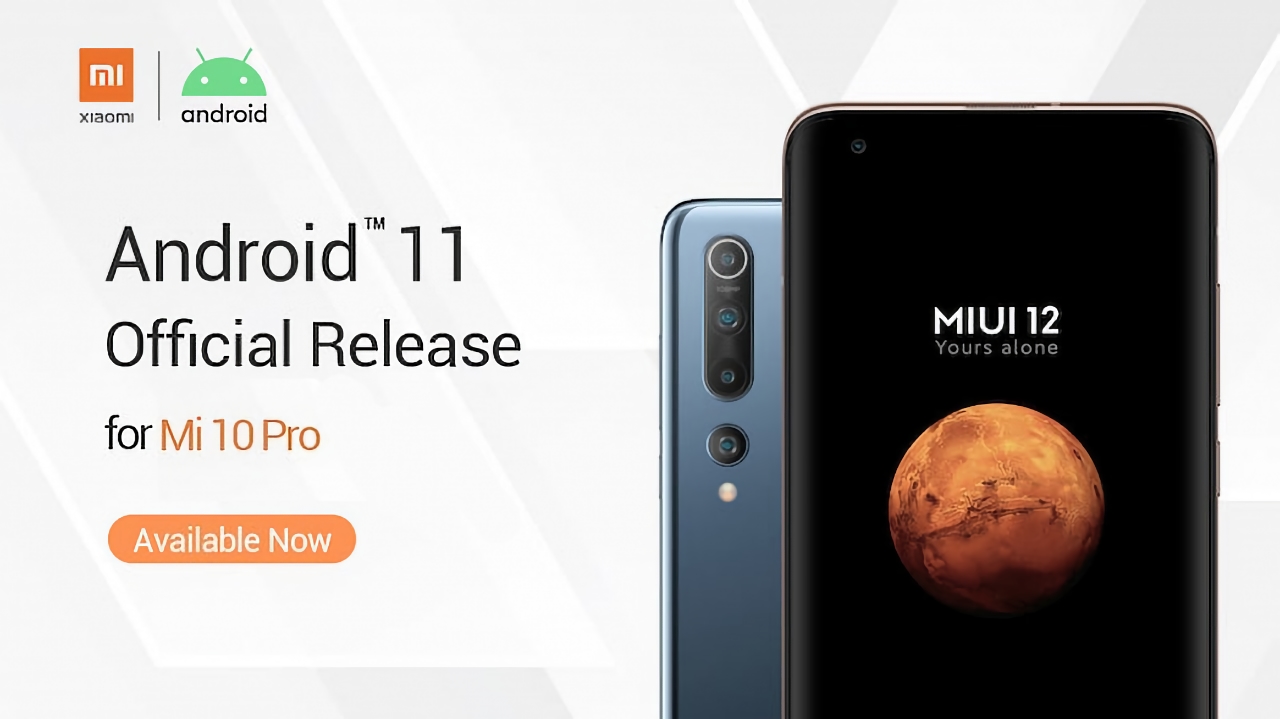 Xiaomi Mi 10 Pro получил стабильную версию Android 11 с MIUI 12