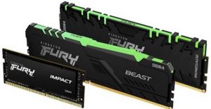 Kingston представила оперативную память FURY Renegade, Beast и Impact с частотами до 5333 МГц