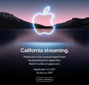 Где и как можно посмотреть презентацию Apple с iPhone 13