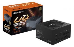 Блок питания Gigabyte UD1000GM PG5 оснащается новым 12+4-контактным разъёмом питания PCIe 5.0