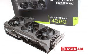 Тест відеокарти ASUS TUF Gaming GeForce RTX 4080 OC Edition: збалансований топ?