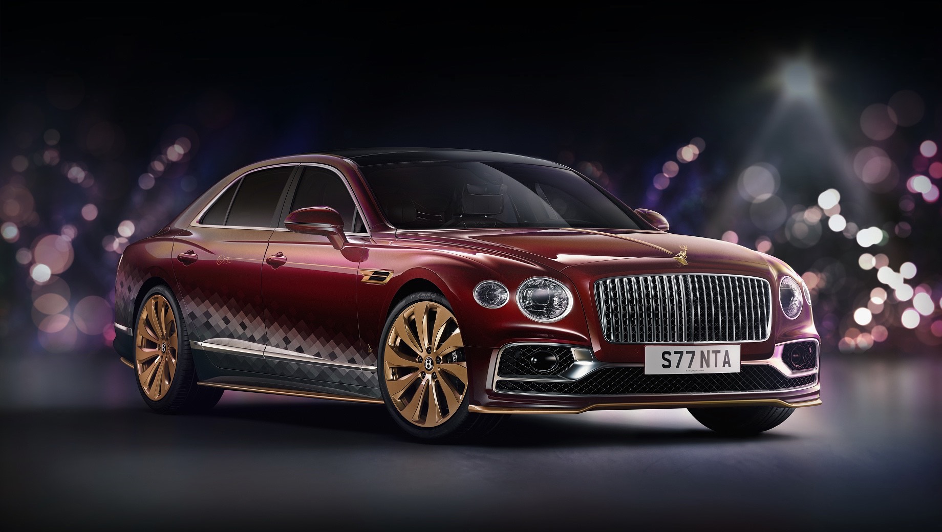 Седан Bentley Flying Spur Reindeer Eight поведал о вкусах Санты