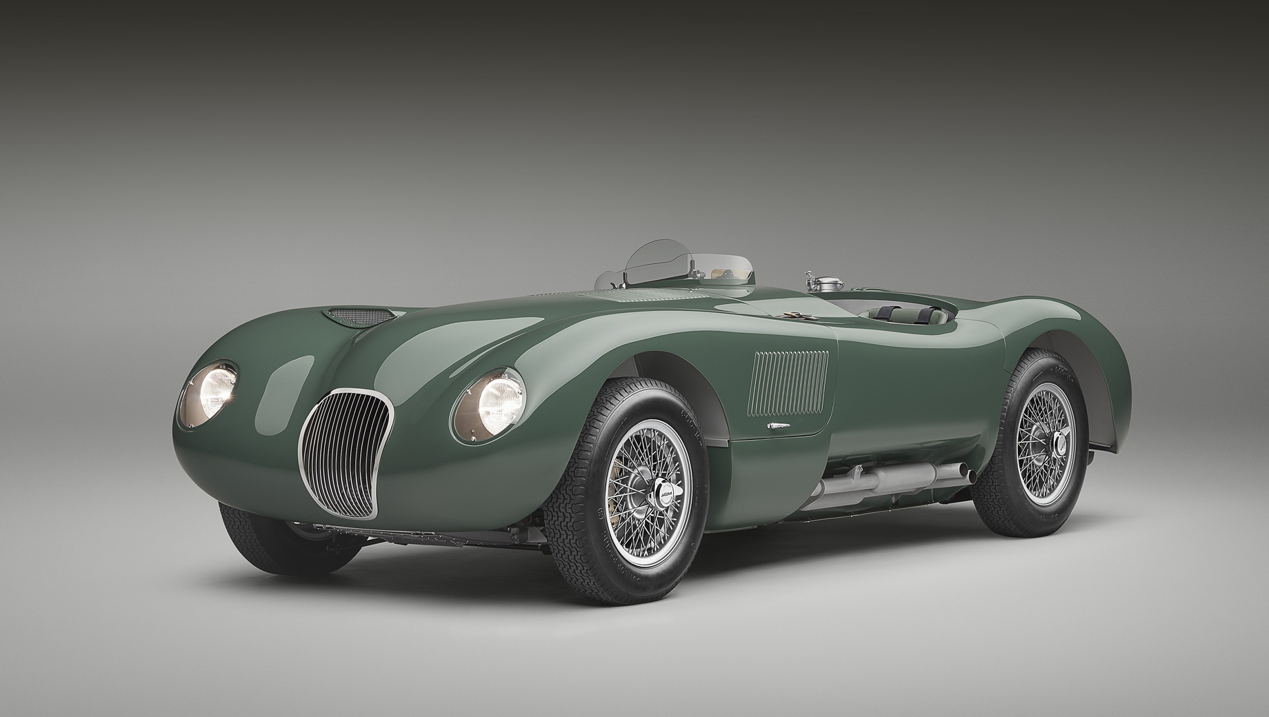 Jaguar C-type Continuation сохранил многие детали из 1950-х