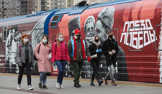 'Поезд Победы' пробудет в Москве до 29 ноября